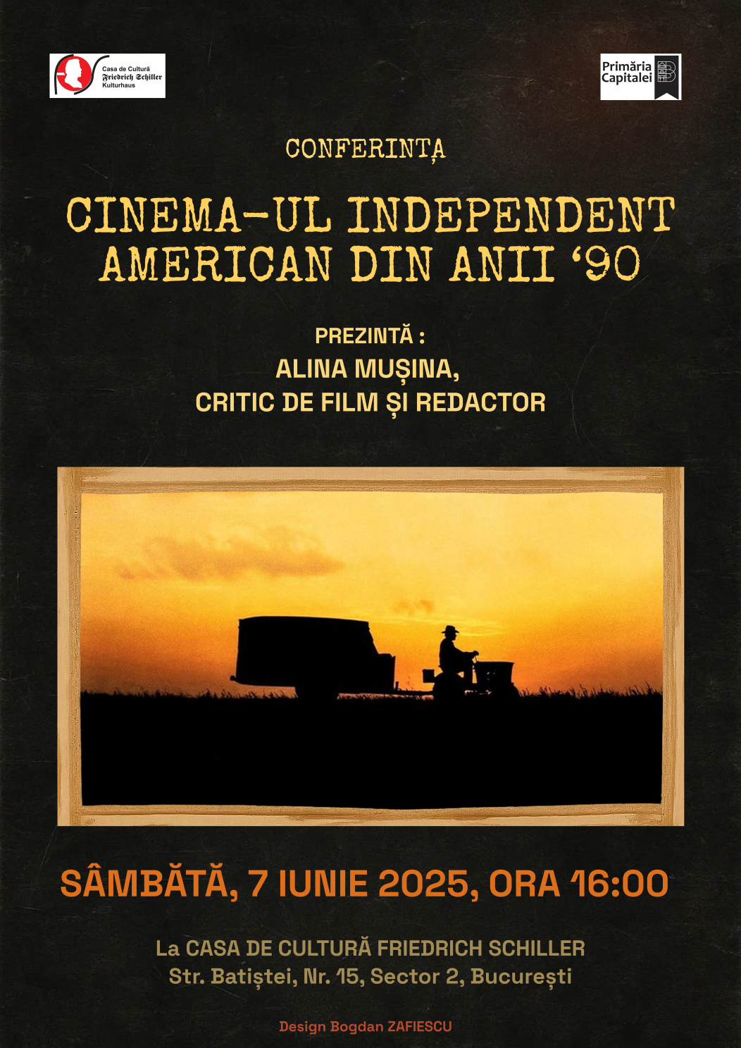 Conferința Cinema-ul independent american din anii ’90